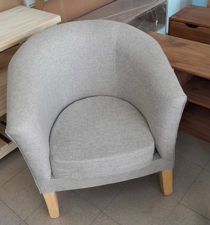 Sillón Conrad 1 Cuerpo Con Apoyabrazos Shey - Imagen 3